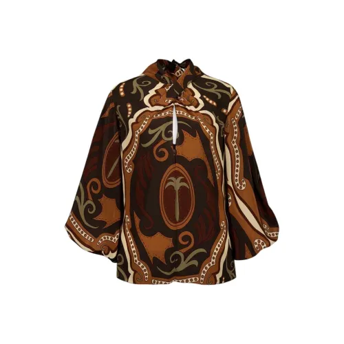 Johanna Ortiz Коричневые Женские Рубашки