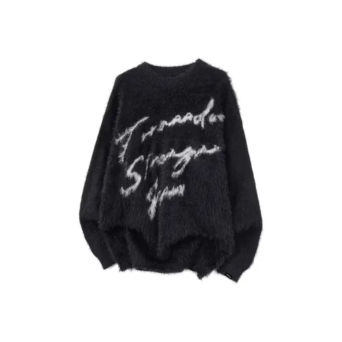 TESTUNG Черный Унисекс Трикотаж