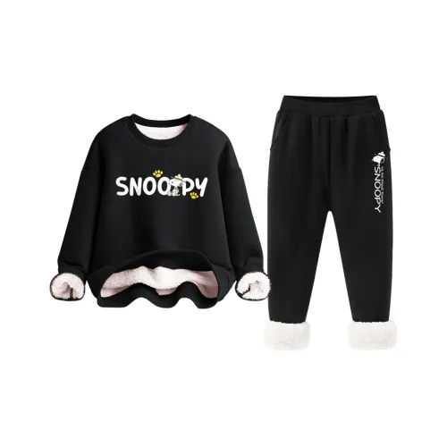 SNOOPY Повседневный спортивный комплект из двух предметов для детей