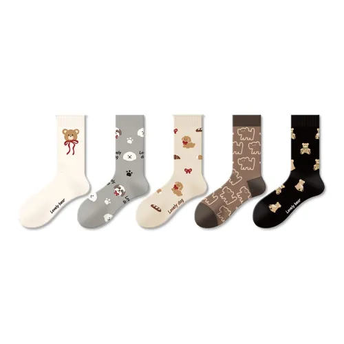 DJUNGLE Безшовные носки с высоким верхом для женщин