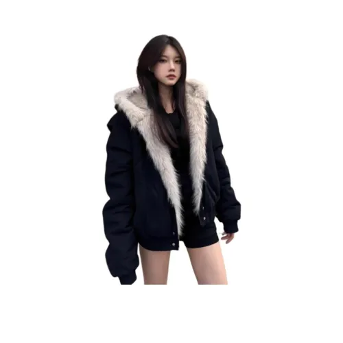 TUOFEI Черный Унисекс Пуховики