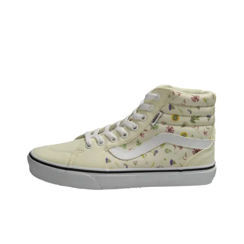 VANS Filmore Амортизация Высокие Кроссовки для скейтбординга Женские Экрю