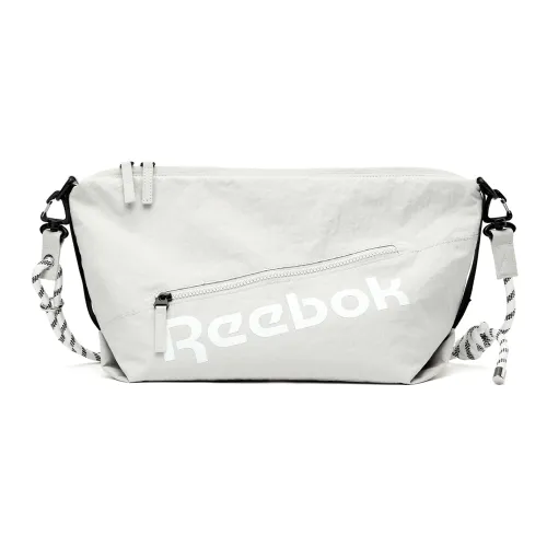 REEBOK Ткань Сумка через плечо Стандартная Унисекс Пыльно-серый Обсидиановый черный Горчичный зеленый