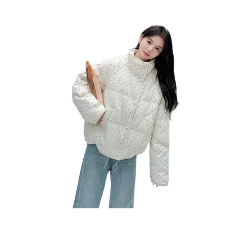 BVODE Экрю Женские пуховики