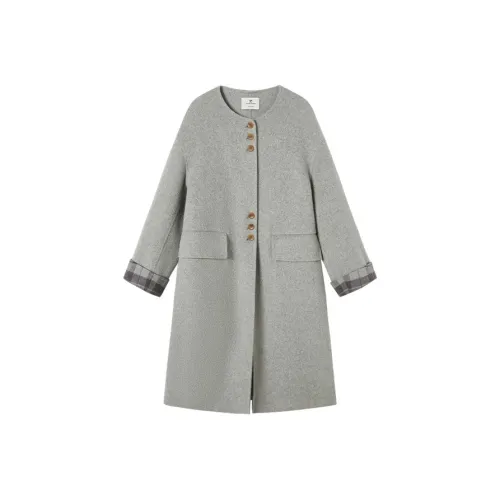 XIANGYING Светло-серый Женский Пальто