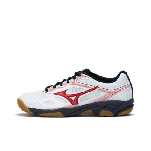 Mizuno Sky Blaster Размер CN Низкий Топ Бадминтон Обувь Унисекс Белый Черный Красный