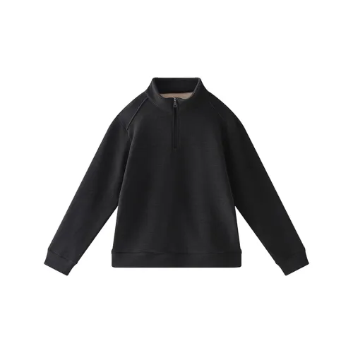 SOIE Мужские термофутболки из льна черные