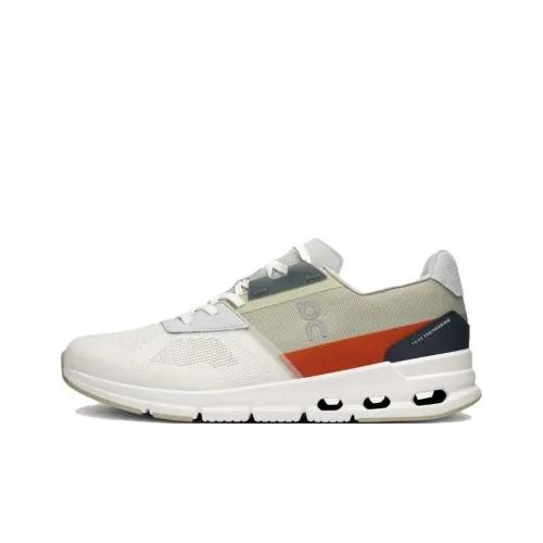 On Cloudrift Амортизация Износостойкий Низкий Топ Casual Мужской Серый Белый