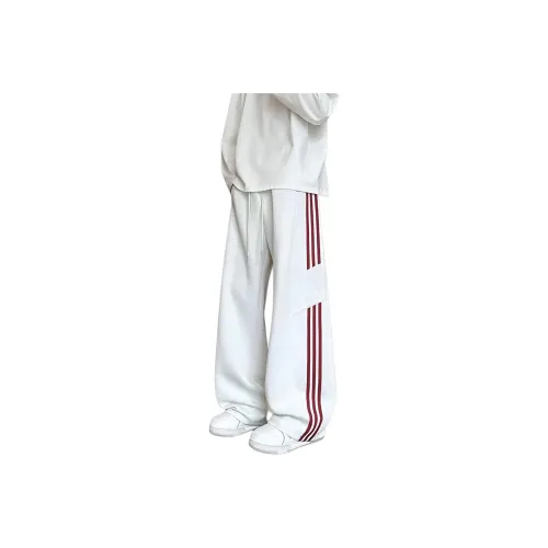SKBO Белый Серый Красный Унисекс Повседневные Штаны