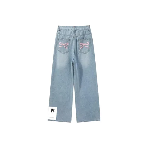 UPWARD LAB Blue Unisex Jeans