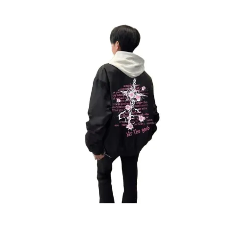 PLQV Черные Мужские Куртки