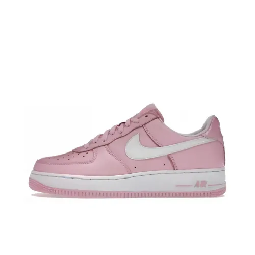 Nike Air Force 1 Термостойкий Slip-Resistant Низкий Топ Скейтбординг Кроссовки Унисекс Розовый