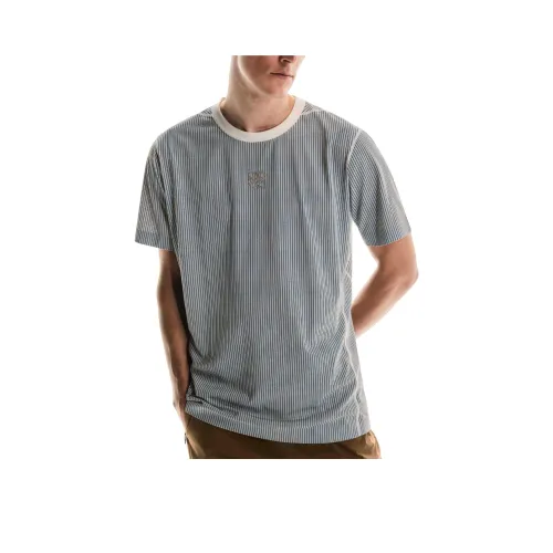 On Active Бежевый Синий Унисекс T-Рубашки