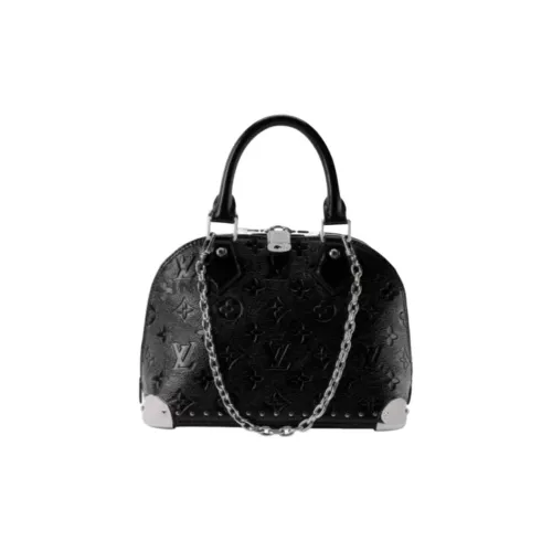 LOUIS VUITTON Alma BB Dome Bag Small Women's Black