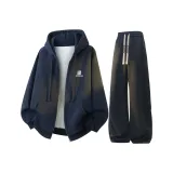 Темно-синий, синий + черный, с флисовой подкладкой, улучшенный