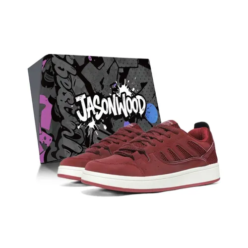 JASONWOOD Устойчивые к истиранию противоскользящие низкие кеды для скейтбординга Мужские