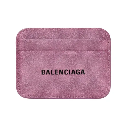 Balenciaga Полиуретановый держатель для карт Женский Розовый