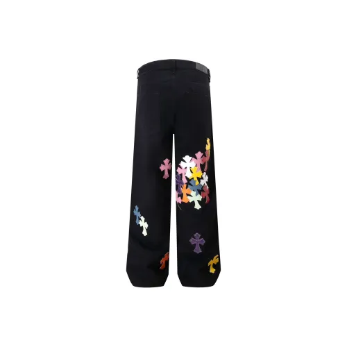 PLQV Черные Мужские Джинсы