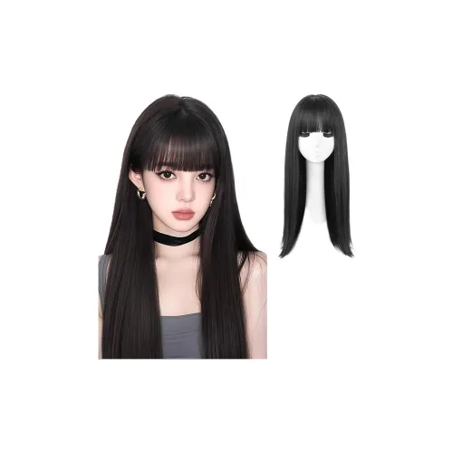 TIANKONGSHU Fujing В одном стиле Перука Full Голова Синтетические Волосы Белковое Волокно Длинные Прямые Волосы