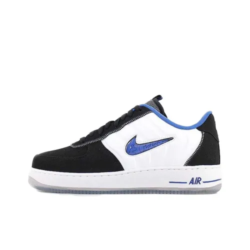 Nike Air Force 1 Low CMFT Амортизация Износостойкий Низкий Топ Скейтборд Кроссовки Мужские Белый Синий Черный