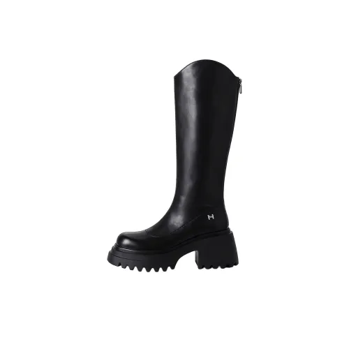 AIQINISHA Женские сапоги на высоком каблуке 8 см