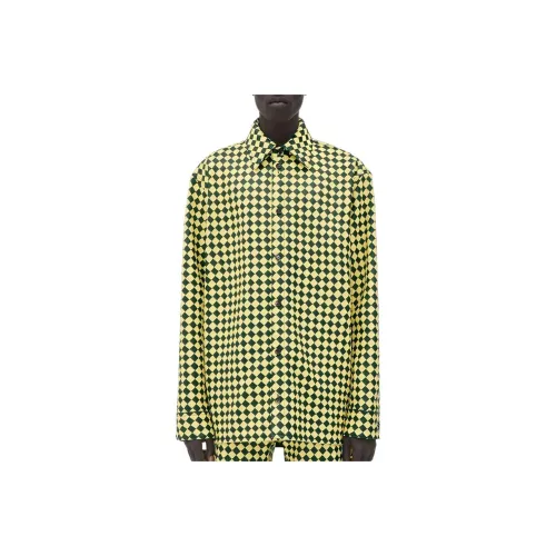 Bottega Veneta Рубашка Мужская Желтая