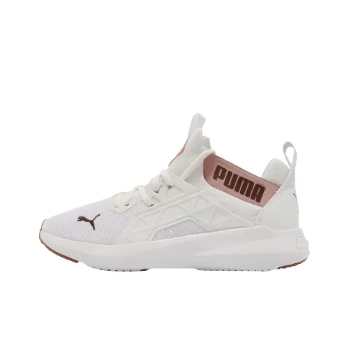 PUMA Softride Амортизация Износостойкие Низкие Кроссовки для Бега Женские Белые