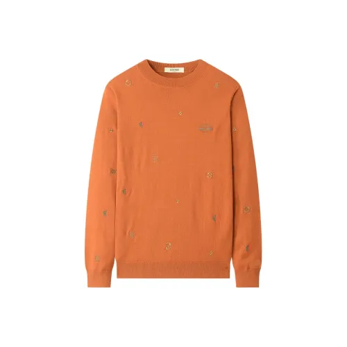 EDENBO Orange Men's Knitwear