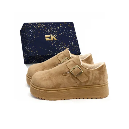 Boldi Kuki Термическая Амортизация Увеличение Высоты Устойчивость к Износу Низкий Топ Утепленная Обувь Женская