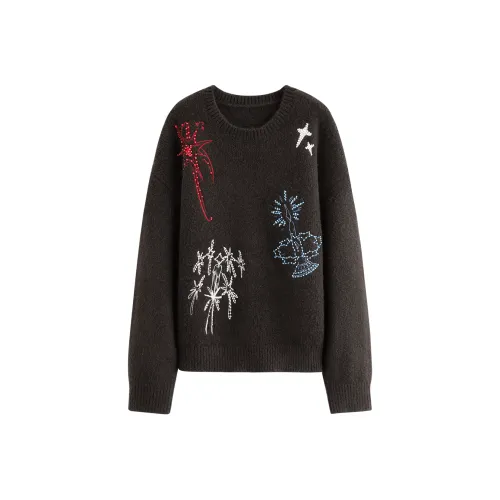 FANSILANEN Винтажный кофе Женская трикотажная одежда