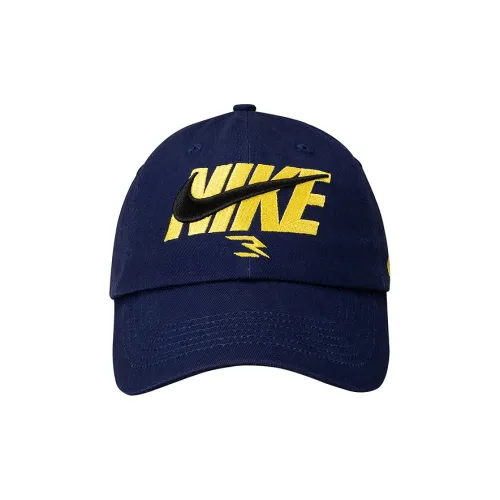 Nike 3Brand Хлопковые кепки для детей цвет индиго
