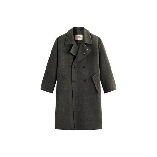 PEACEBIRD MEN Шоколадный Коричневый 1 Мужское Пальто