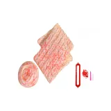 Градиент Розовый Желтый Конфетный Шарф [Материал Сумка-Необходимый Стиль]