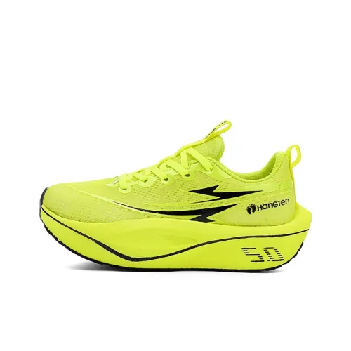HANG TEN Низкий топ Sprint Racing Urban Commute Беговые кроссовки Unisex Neon Green