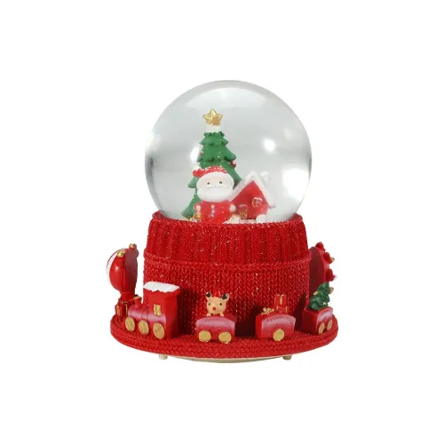 BIG TAYLOR Детский Стекло Кристальный Шар Автоматический Снег Flurry Свет Музыкальный Music Box Вращающийся LANTERN Свет Вверх Игрушки