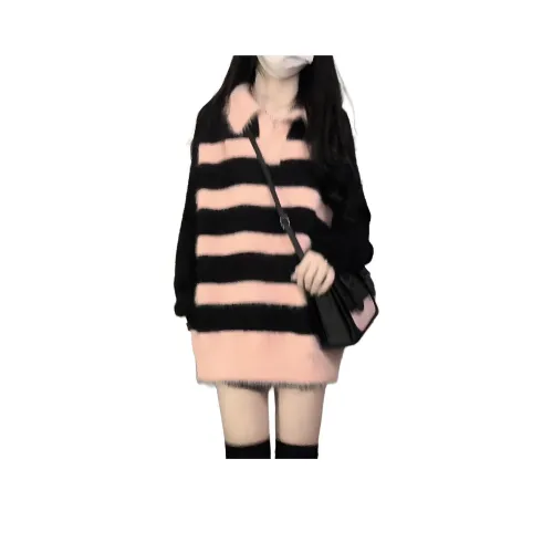 TENNE GIRL Розовые полосы Женская трикотажная одежда