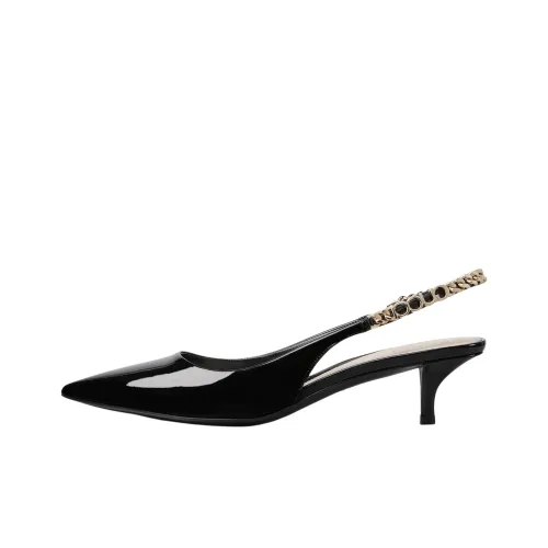 GUCCI 24 Весенне-летняя коллекция Signoria Collection Узкий каблук Высокие каблуки 4,5 см Женские Черный