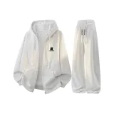 Белый Серый + Белый Серый K [С флисовой подкладкой, улучшенный]