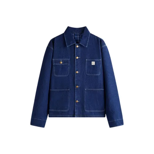 NAVIGARE Темный жемчужный королевский синий мужской джинсовые куртки