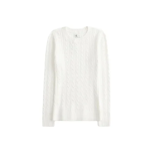 Hollister Белые Женские Свитера