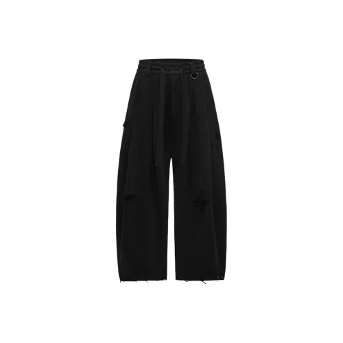 TEAM WANG Design Fw25 Вязаные тренировочные штаны унисекс