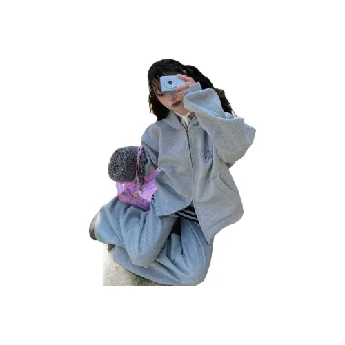 NICEAMOLA Серый Женский Свитшот