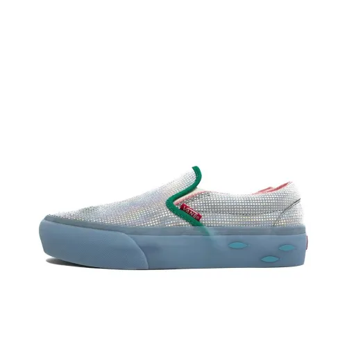 VANS Slip On Износостойкий и Легкий Низкий Топ Скейтборд Кроссовки Женские