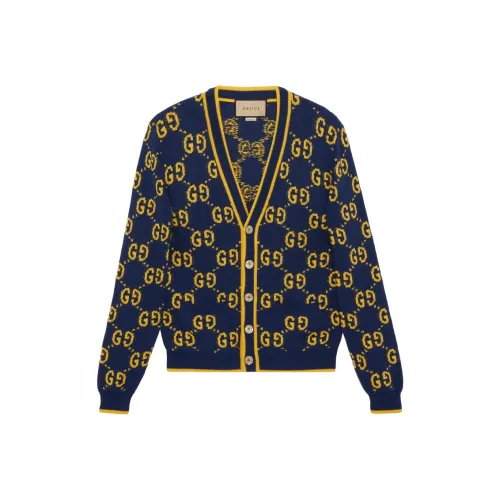 GUCCI SS23 Свитер Мужской Морской Синий