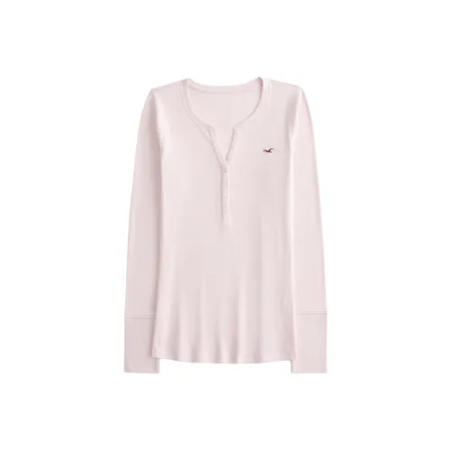 Hollister Розовые Женские T-рубашки