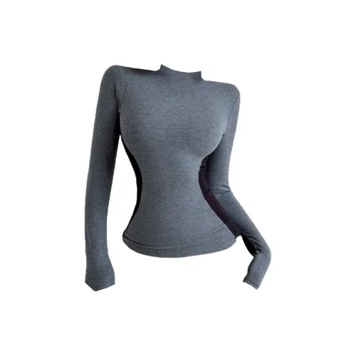 SHCER Темно-серый Женские Майки под одежду