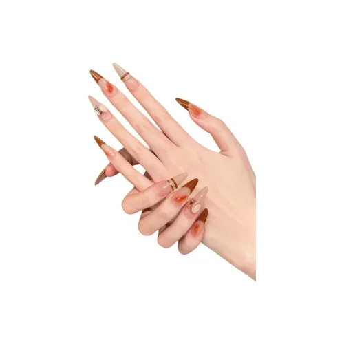 Fanze Очень Прохладный False Nail Острый Тип Стиль Майярд Градиентный Матовый