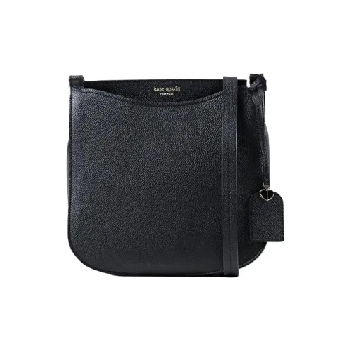 Kate Spade Margau Коровья кожа Сумка через плечо Большая Унисекс Черная