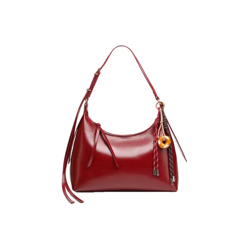 PAYOT Синтетическая кожа Сумка через плечо Стандартная Женская Бордовый