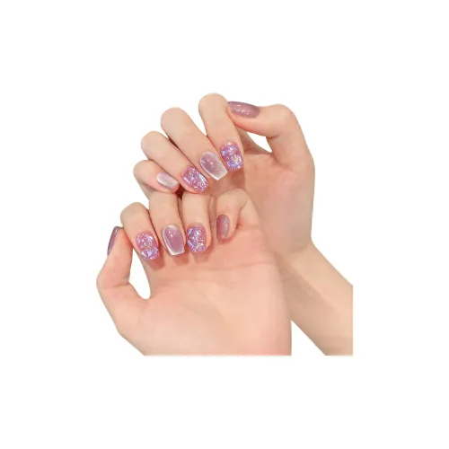 KDOW Таро паста боба Ручной работы Накладные ногти Nail Patches для ногтей и маникюра Короткий LADDER Фиолетовые оттенки